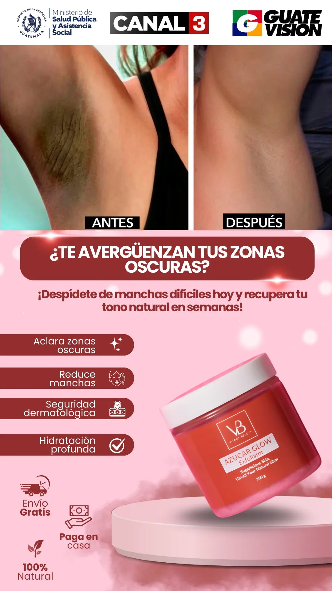 Azucar Glow - BLANQUEACULOS