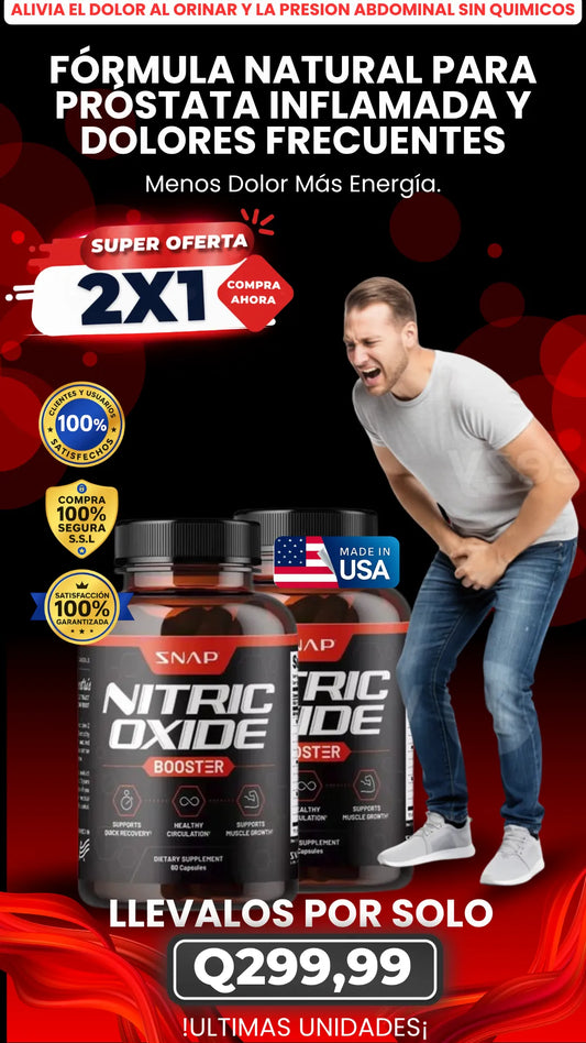 SUPERCOMBO| Desinflama tu próstata y recupera tu energía + 2x1