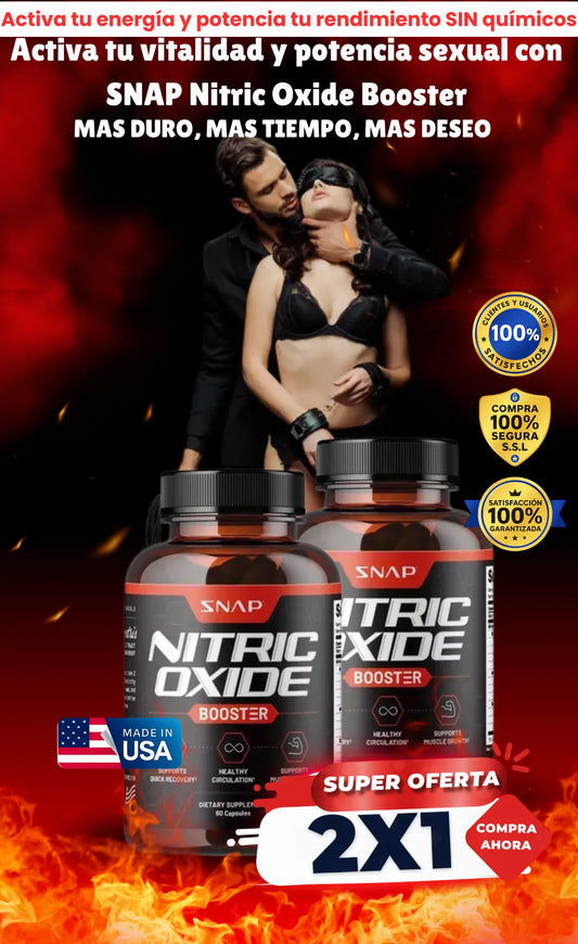 Nitric Oxide | Energía, deseo y poder masculino + 2x1