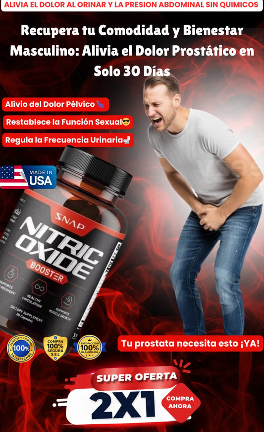 SUPERPROMO | Desinflama tu próstata y recupera tu energía + 2x1